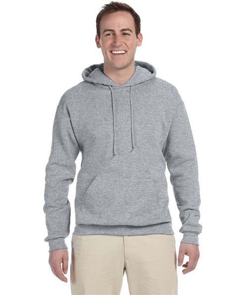 Long Sleeve Jerzees 50/50 blend Hooded Sweatshirt