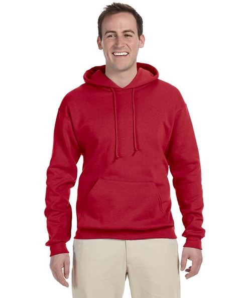 Long Sleeve Jerzees 50/50 blend Hooded Sweatshirt